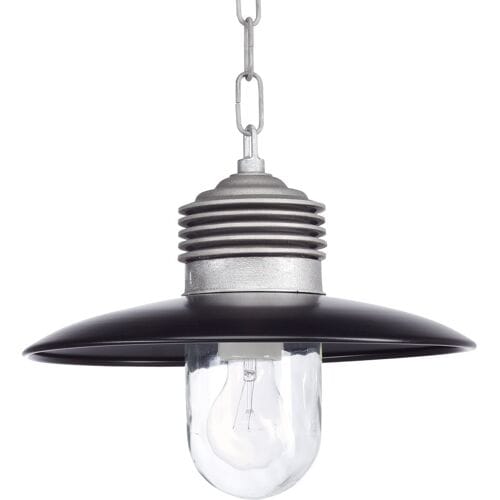 KS Verlichting Hanglamp Ampere Ketting Alu./Zwart