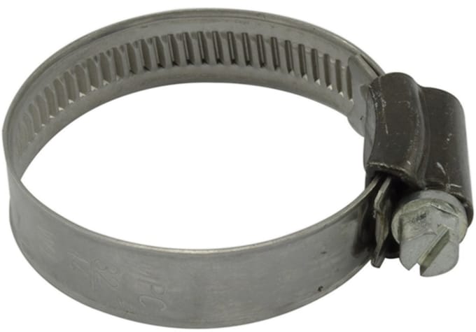 Waterslangklem M/Wormwiel 8X 12 Mm. Rvs