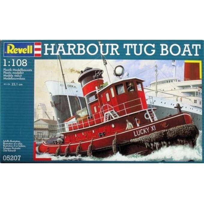 Revell - Harbour Tug Boat Plastic model kit