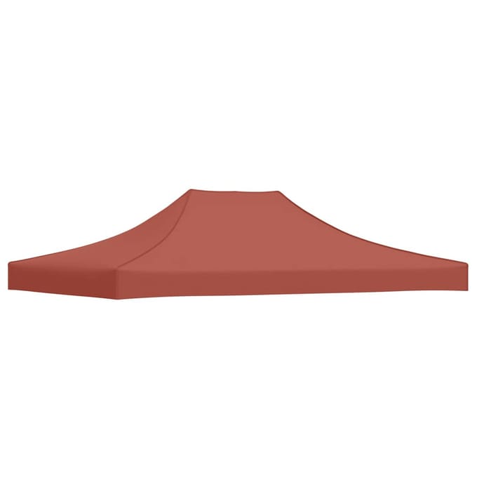 vidaXL - Partytentdak - 270 - g/m² - 4,5x3 - m - terracottakleurig