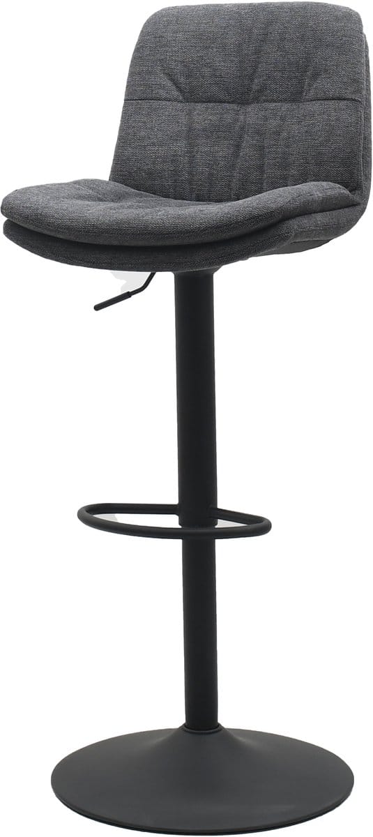 Barstoel Colville - Donkergrijs - barstoelen set van 2