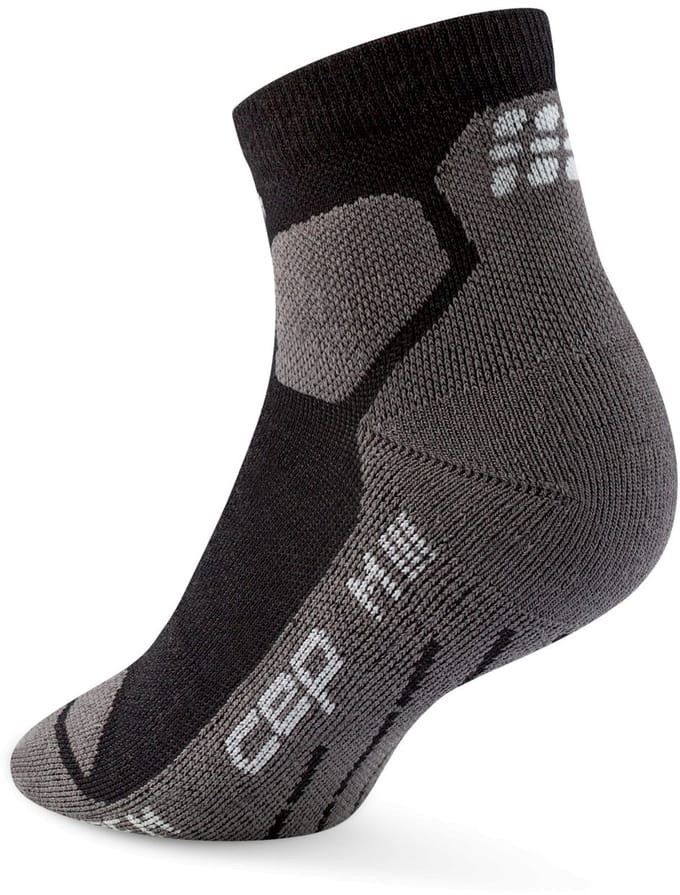 CEP Hiking Light Merino Low-Cut Compressie - Zwart/Grijs - Dames (34-37)