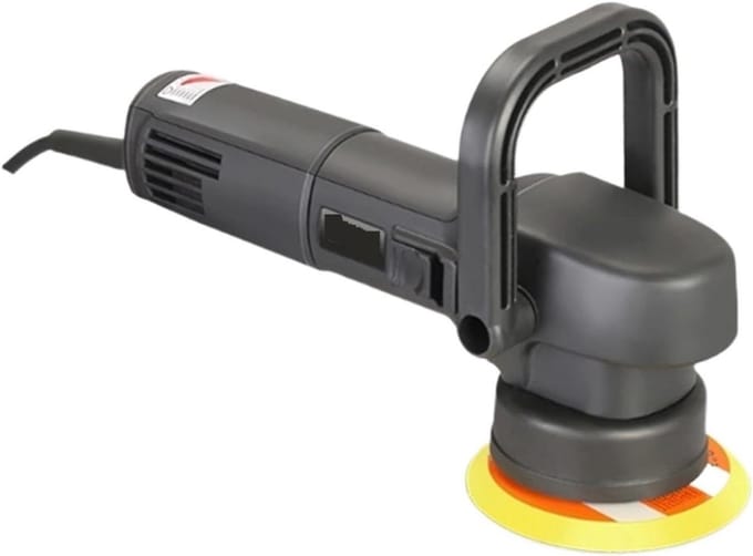 Polijstmachine Elektrisch - Auto poetsmachine - Auto Detailing - Dubbele Actie - 5 inch - Zwart