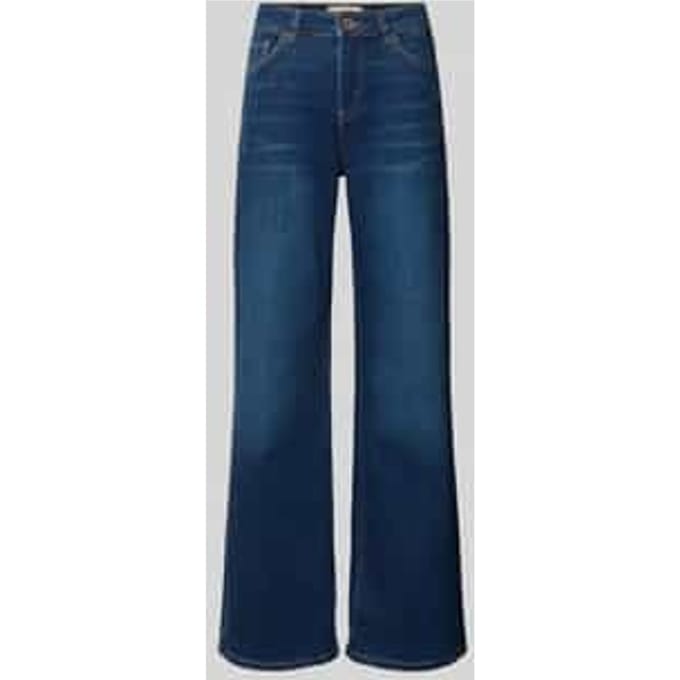 flared fit jeans in 5-pocketmodel model 'Dara'