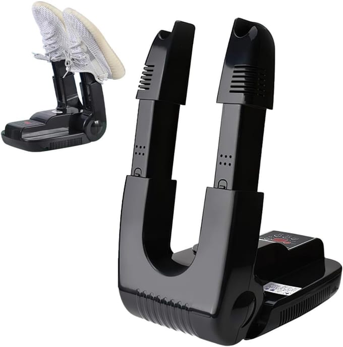 SNJY® Schoenendroger - Schoenverfrisser - Schoendroger Electrisch - Zwart