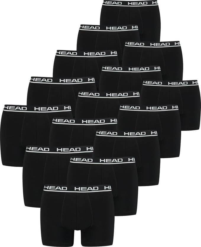 BOXERS Set van 15 HEAD Basic Boxers Boxershorts voor heren