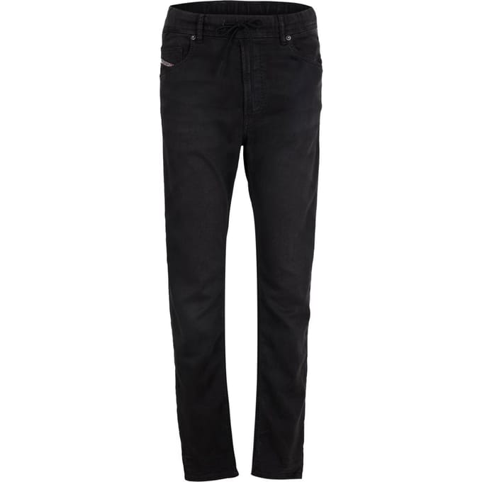 Diesel Heren Sweat Straight Jeans (Zwart)