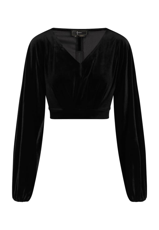 Faina Blouse Dames zwart