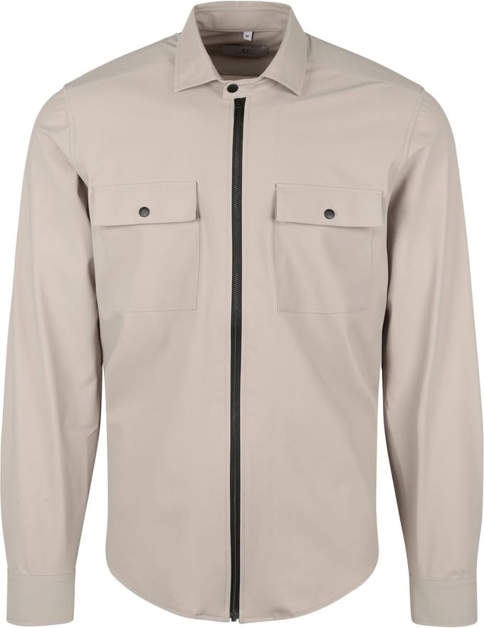 Suitable Jacket Shirt Beige - Maat XL - Heren - Overshirt
