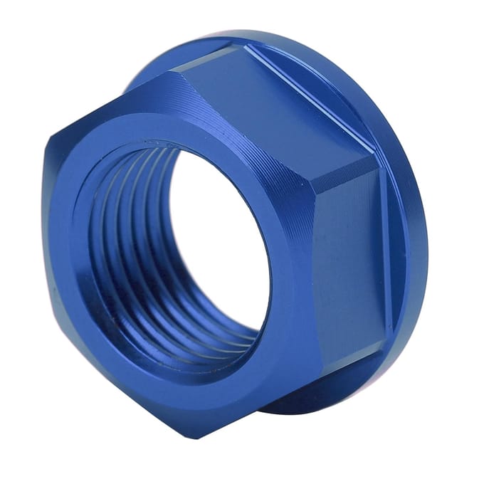 Motorfiets Voorwiel As Schroef Moer M16x1.5 Vervanging voor CRF250RCRF450RCRF250RXBlauw blauw