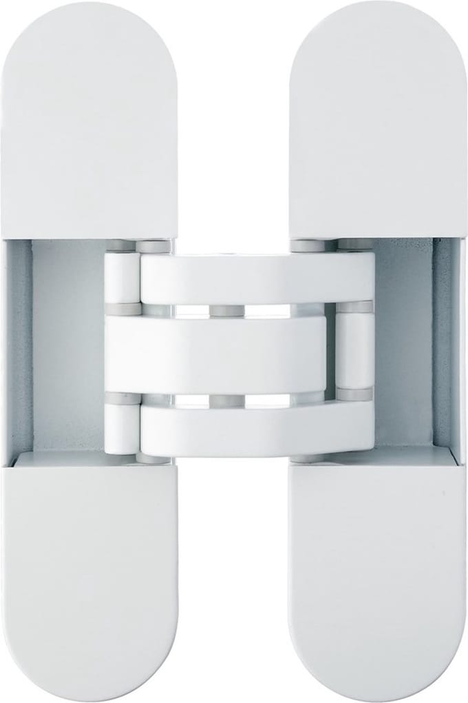 Ivana Onzichtbaar Scharnier Mat Wit 60kg - 3 Stuks