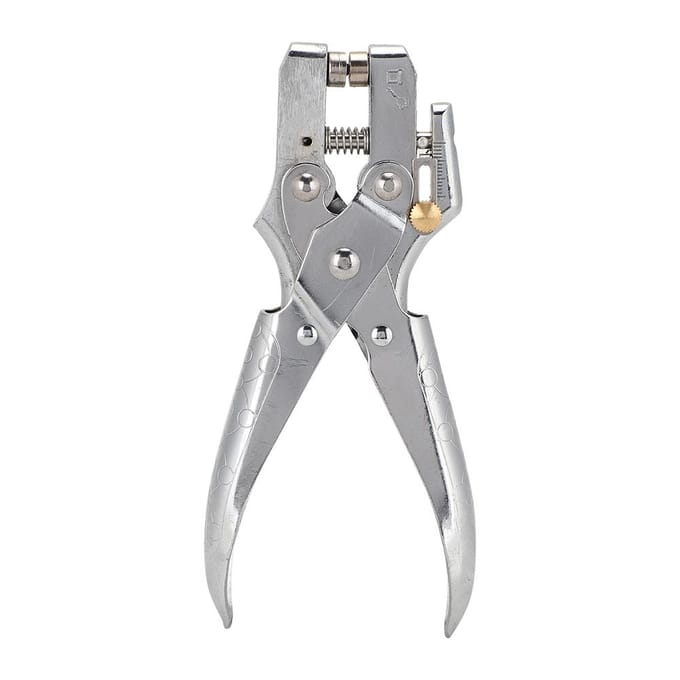 Multifunctionele Pons Tang Zilver 60# Staal Gegalvaniseerd Oogje Gat Pons Gereedschap white