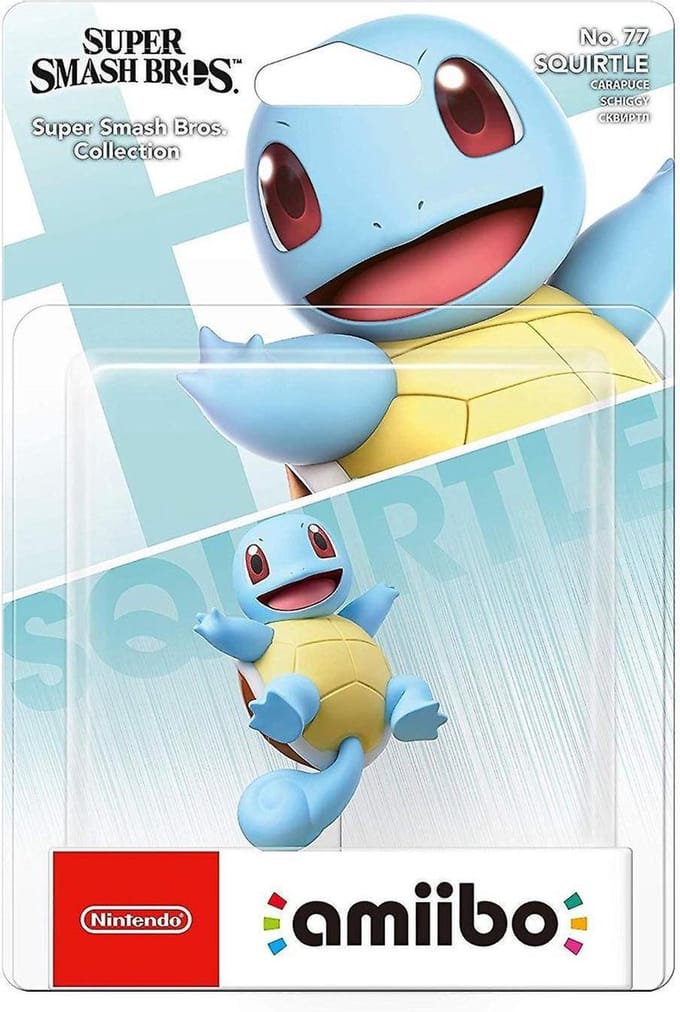 Nintendo amiibo Ingame speelfiguur - Squirtle (Super Smash Bros. Series)