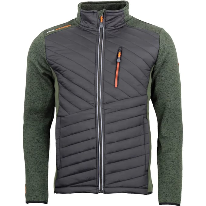 Fleece jas met gewatteerde inzetten Peak Mountain Chacha