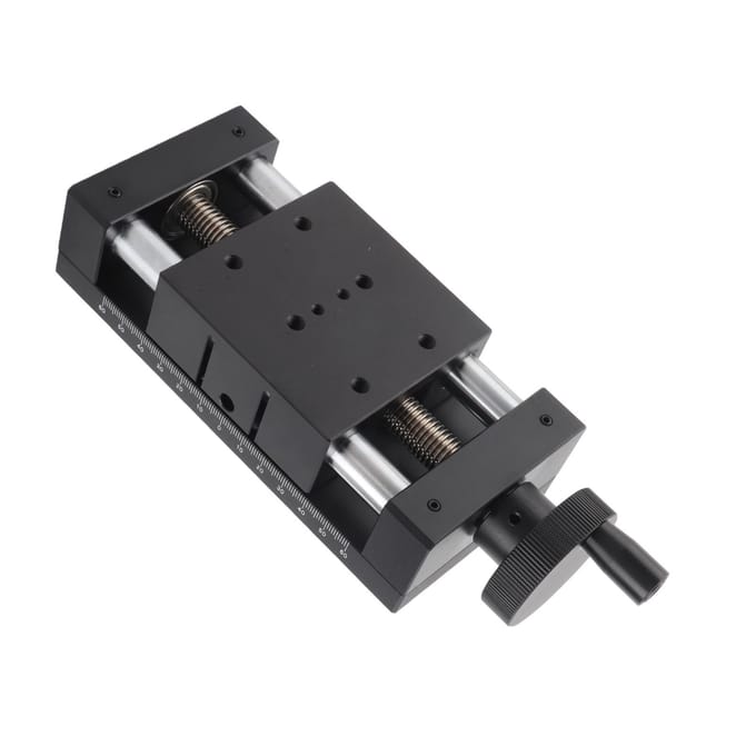 Lineaire Schuiftafel Handzwengel Knop Type Rail Podium met Schaal 50mm Slag SPXKST8050