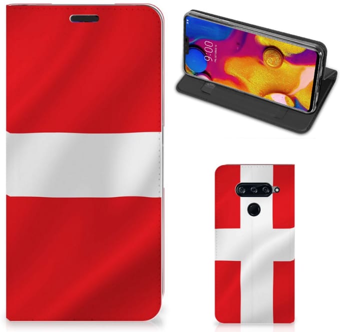 LG V40 Thinq Standcase Denemarken