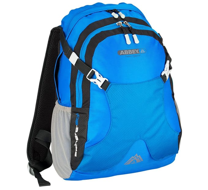 Abbey Outdoor Rugzak - Sphere 20L - Blauw/Antraciet/Grijs