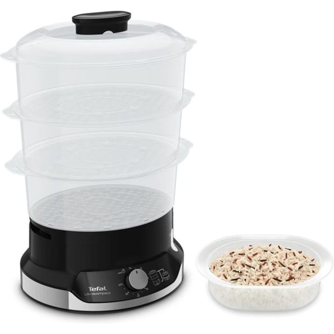 Tefal Ultracompact VC2048 - Stoomkoker - 3 Schalen - Compact - 900W