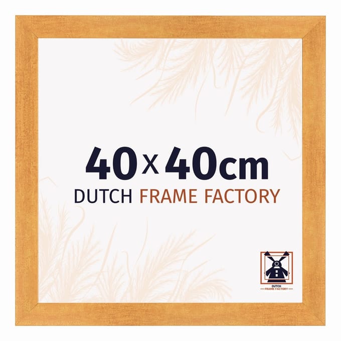 Fotolijst 40x40 cm - MDF - Oranje - Praag