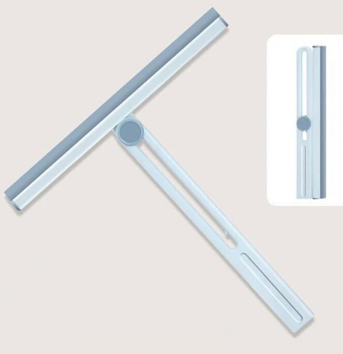 ZYLARO Douchewisser - Opvouwbaar Douchewisser - Blauw