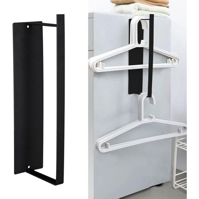 Wasmachine Zijhanger Zonder Boren Magnetische Hanger Opbergrek gray