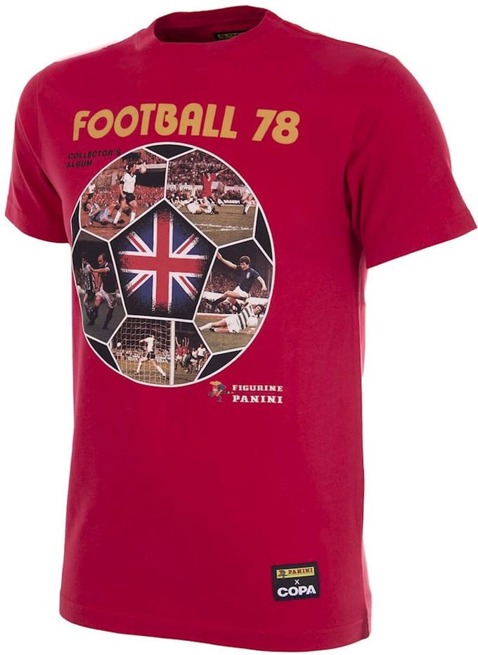 COPA - Panini Football 78 T-shirt - M - Rood
