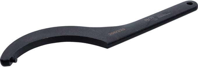 BGS haaksleutel met neus 205 - 220 mm - 74226