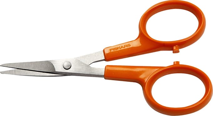 Klassieke Precisie Schaar, l: 10 cm, gebogen punt, 1stuk