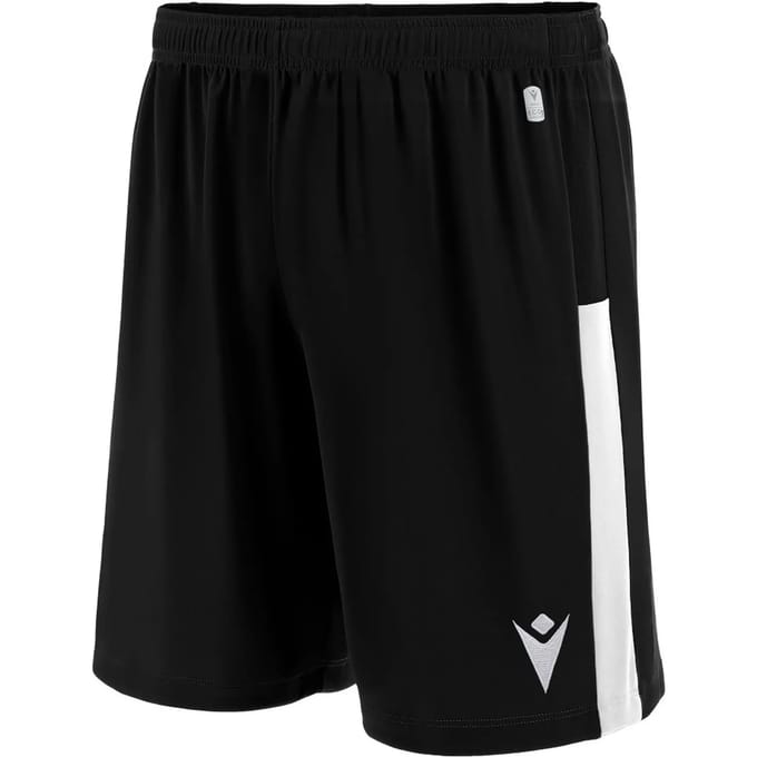 Macron Skara Short Heren - Zwart / Wit | Maat: XL