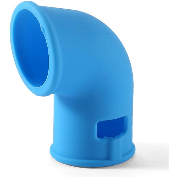 Tuyau d'échappement d'autocuiseur Silicone résistant aux hautes températures Déviateur d'autocuiseur Drainage de la pression blue