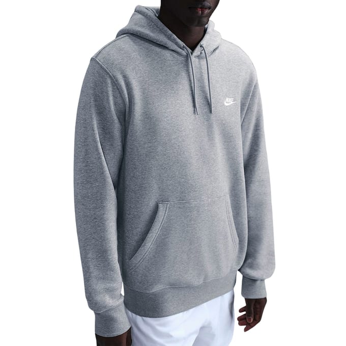 Nike Club Sweater Met Capuchon Heren-Grijs