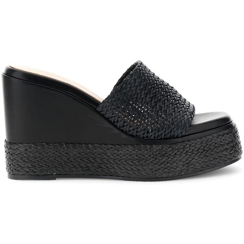Sandalen met sleehak Café Noir C1GG9700