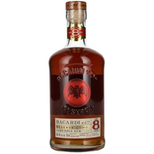 Bacardi 8 Años RESERVA OCHO Rare Gold Rum 40% Vol. 0,7l