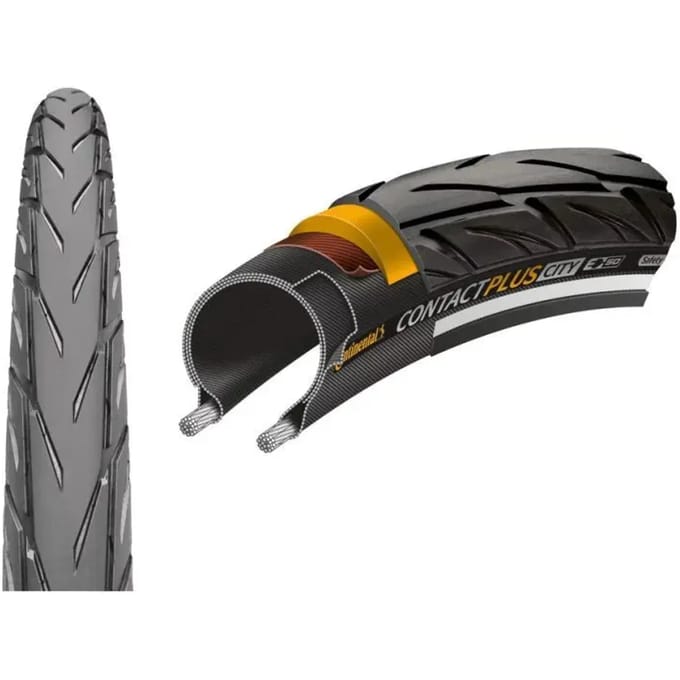 Contact plus stadsband met reflecterende coating Continental 47-559