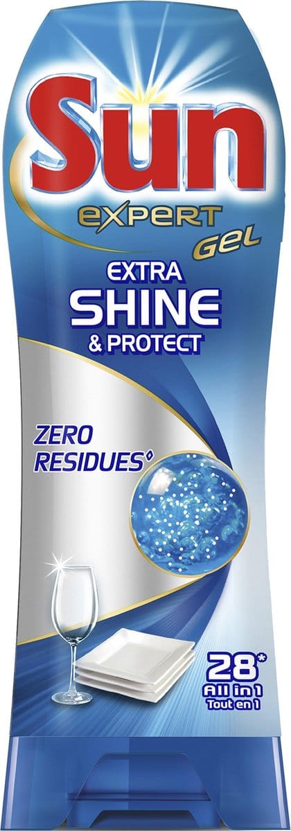 Sun All in 1 Extra Shine - 28 wasbeurten - Gel