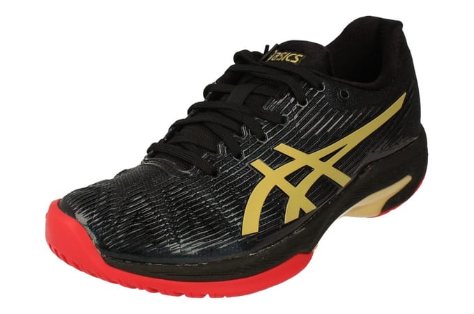 Asics Solution Speed Ff L.E. Dames Tennischoenen Zwart