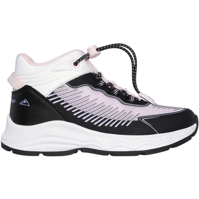 Skechers Kinder Avontuur 8 Sneakers (Zwart/Lavendel)