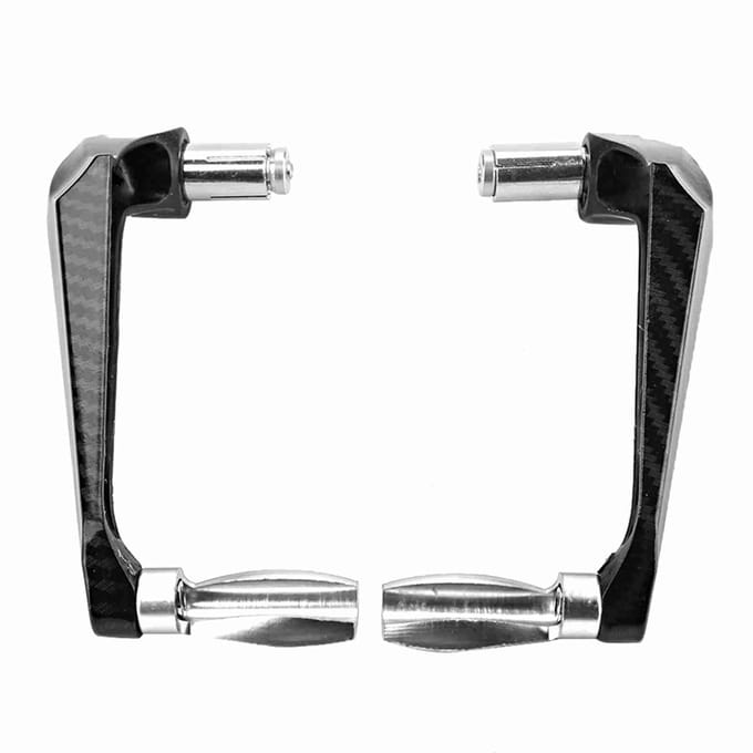 Universele rembeschermer van aluminiumlegering voor motorfietsstuur (7/8 inch) Silver