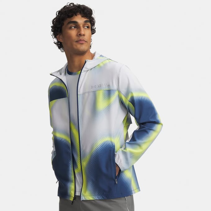 Under Armour Velocity Storm Jacket - Blauw- Heren, Blauw M