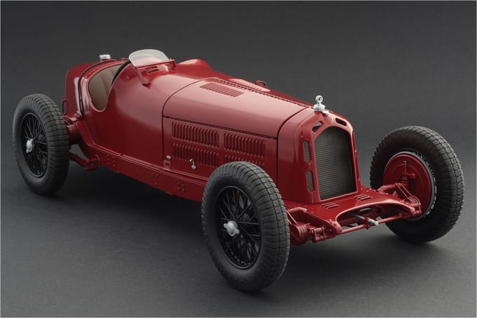 Italeri Modelbouwpakket Militaire voertuigen - 4706 Alfa Romeo 8C 2300 Monza Plastic - 1:12 - Modelbouw