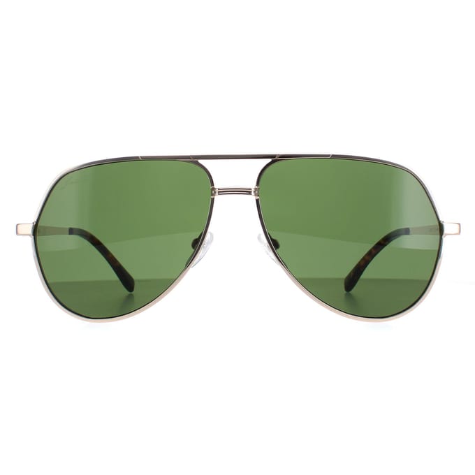 Lunettes de soleil Lacoste L250SE 710 gold solid green