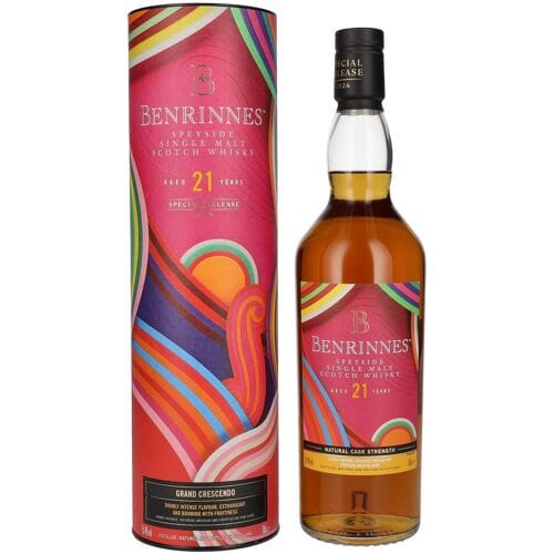 Benrinnes 21 Years Old Grand Crescendo Single Malt Special Release 2024 55,4% Vol. 0,7l in geschenkverpakking
