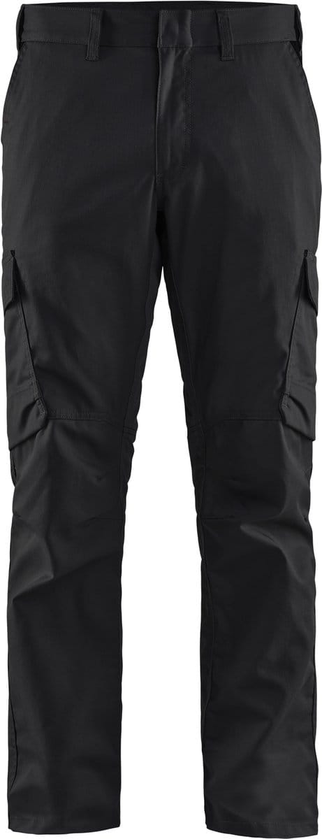 Blaklader Industrie werkbroek stretch 1444-1832 - Zwart/Rood - D88