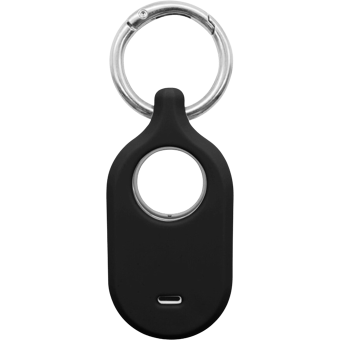 Mocaa Samsung Galaxy SmartTag 2 Siliconen Hoesje Zwart