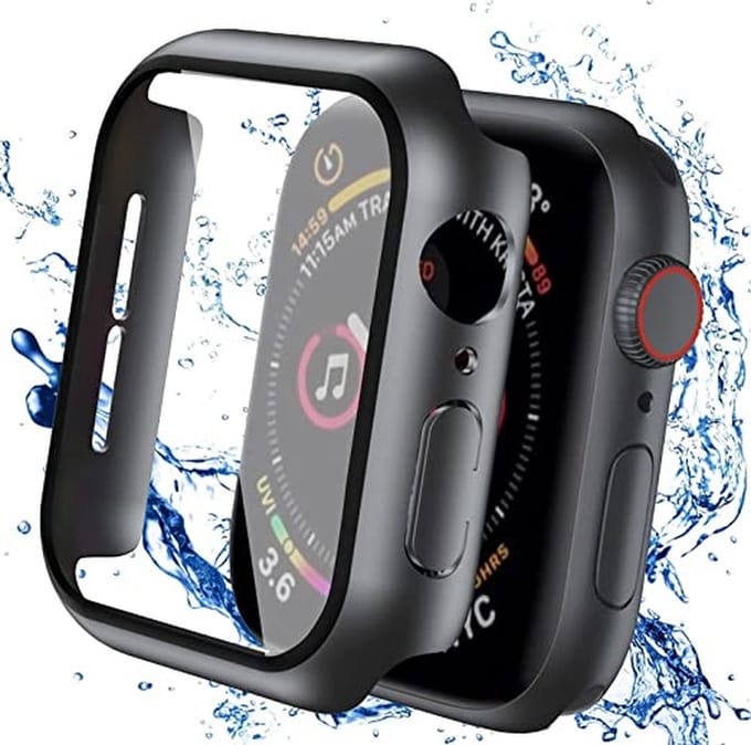 Arara screenprotector Apple watch case Zwart - watch case 44 mm