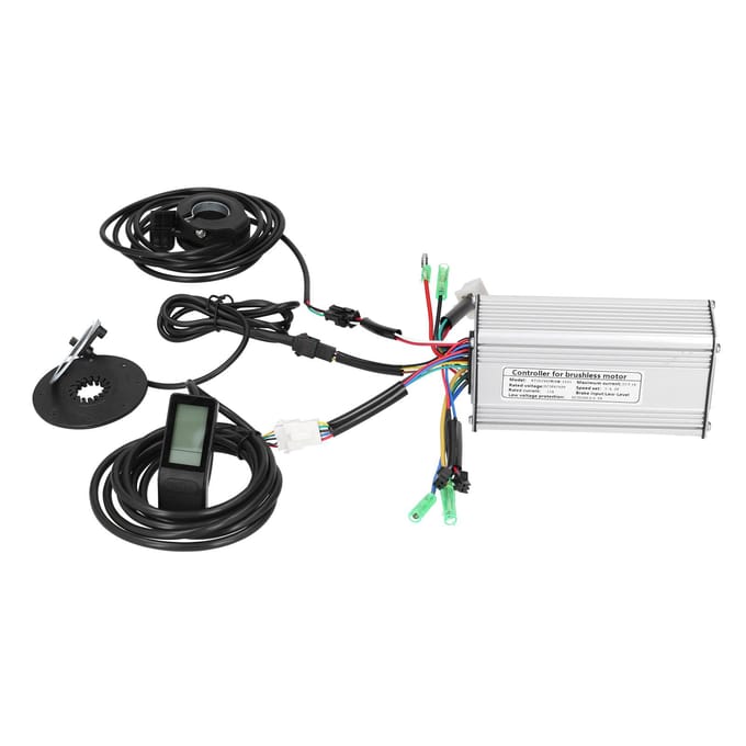 Elektrische Fiets Controller Conversie Kit met voor KTLCD4 Display voor 36V48V 500W Motor white