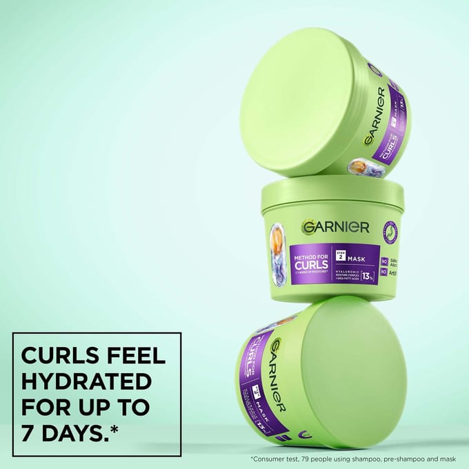 Garnier Method For Curls Shampoo & Mask Set