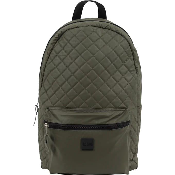 Urban Classics Rugtas Diomond Quilt Leather Imitation Groen