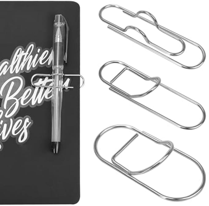 20 Stuks Multifunctionele Pennenhouders en Notitieboekclips