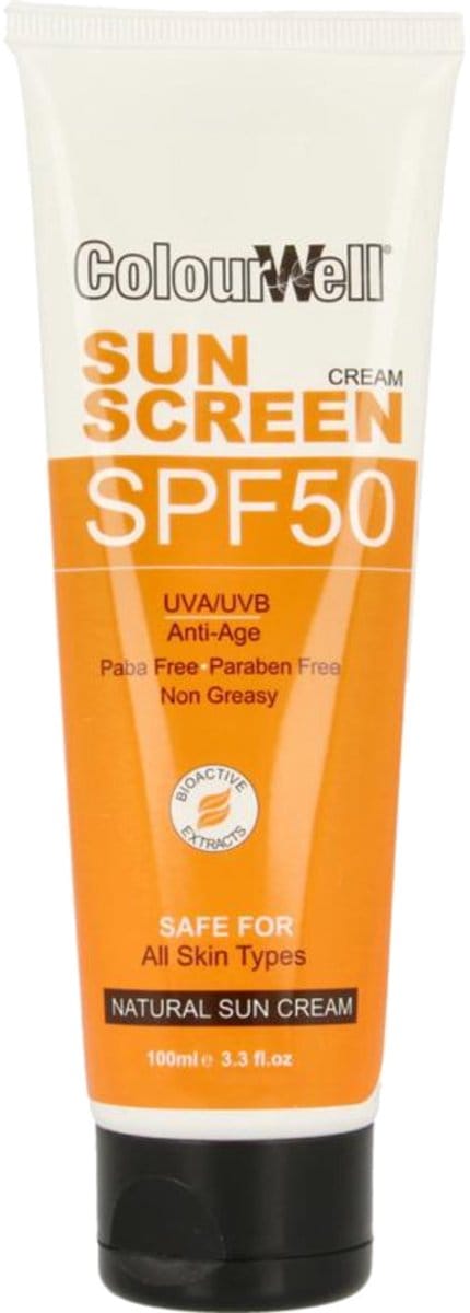 Colourwell Natuurlijke zonnecreme SPF50 100 Milliliter